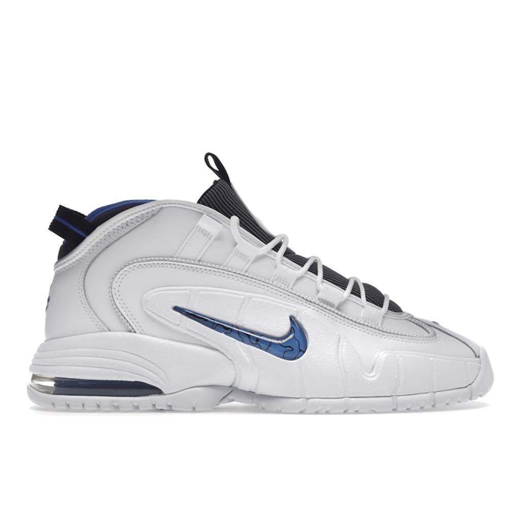 Nike Air Max Penny 1 Home 2022 მამაკაცის სპორტული ფეხსაცმელი თეთრი ვარსიტი-Royal შავი DV0684-100