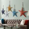 Trendy Ceramic Starfish Wall Ornament For Stylish Home Interior Design