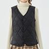 NaVaVa Fleece Lined V Neck Quilted Vest Nc464