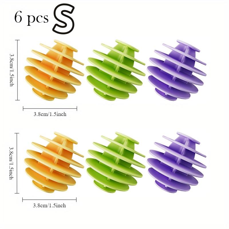

6/12pcs Silicone Magic Laundry Balls Reusable Clothes Pet Hair Catcher for Washing Machines Remover Dirt Deep Cleaning Tool