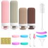 Leak-Proof Travel Bottle Set Soft Portable Lotion Container  Sub-bottling Tool