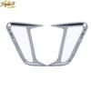 Chrome For Hyundai Kona 2018- Side Light Turn Signals Lamp Frame Trim Cover
