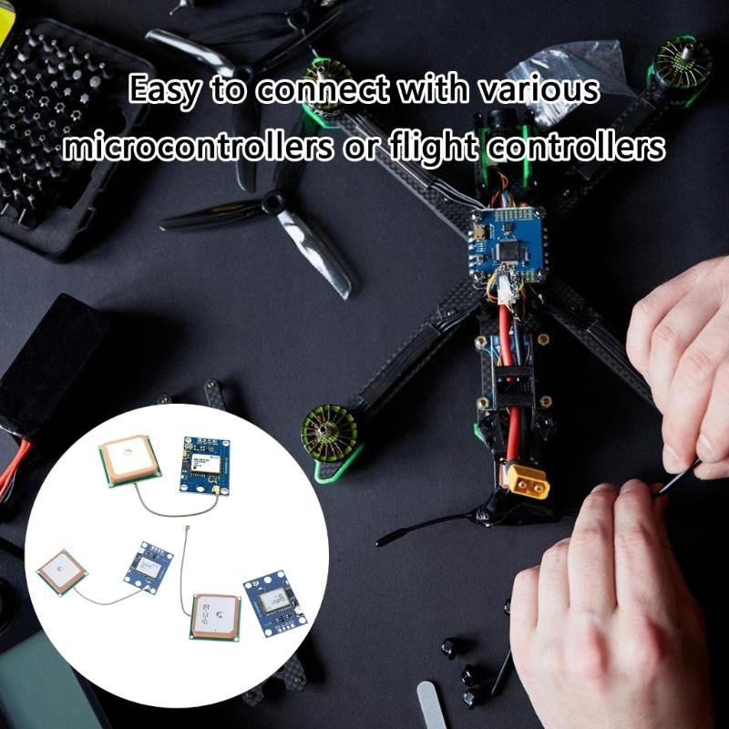 Compactly NEO6M/NEO7M/NEO8M Navigation Flight Control Module Supporting 3V 5V Input For Drones Robotics EEPROM Storage
