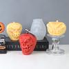 Halloween Skull Pumpkin Silicone Candle Mold 3D Monster Pumpkin Gypsum Handicraft Resin Mold DIY Soap Chocolate Baking Tools