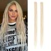 2 ks 24palcové ručně vyráběné prodlužovací dreadlocks Clip-in Hippie Dreads Příčesek Vhodné pro všechny lidi