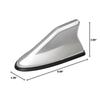 Car Antennas Shark Fin Antenna Auto Radio Signal Aerials Roof Antennas For Universal Kia/Nissan/Toyota/Hyundai/BMW Car Styling