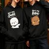 Autumn Cute Bubu Dudu Cartoon Matching Couple Hoodie Men Women Kawaii Panda Graphic Printed Pullover Hooded Sweatshirt Loose Top