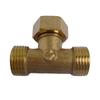 T Shaped Adapter Water Pipe Connector Reliable Replacement Three Way Device 1/2\" For Angle Valves Hoses Practical