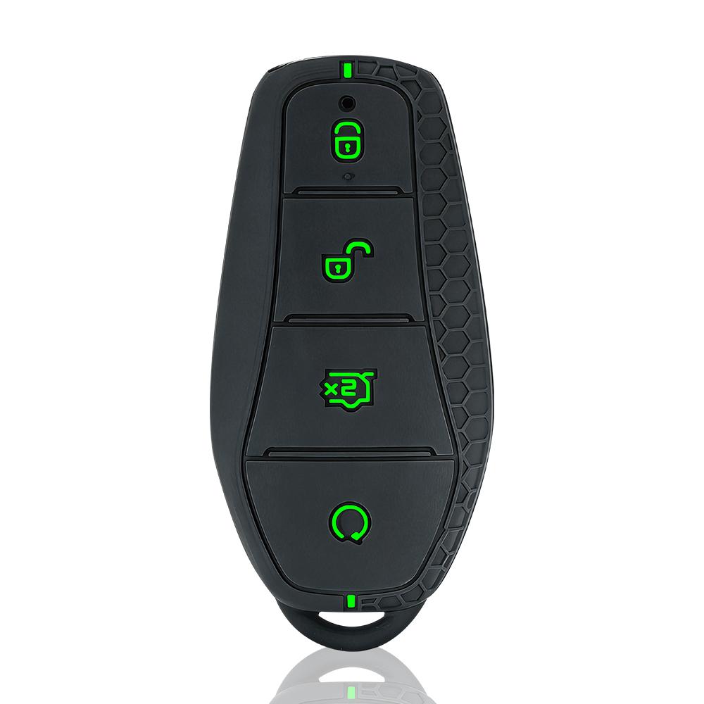 

Silicone Car Remote Key Case Remote Key Fob Shell For Byd Atto 3 Han Ev Dolphin Song Pro Max Tang Dm Yuan Dolphin E2 Qin Plus