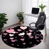 1pc Heart Love Carpet for Office, Non-slip, Soft and Durable Office Rug, Perfect for Office Yy260128086