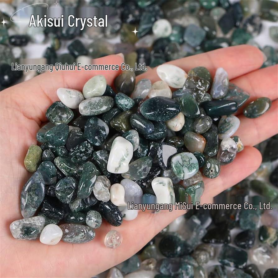 Natural Agate Gravel Crystal Stones for Fish Tanks and Flower Pots