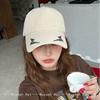 Baseball Simple Stitching Embroidered Lightning Personal Women  Men Her Him For Fresh Caps Peaked Hats Sunshade Street Versatile American Style