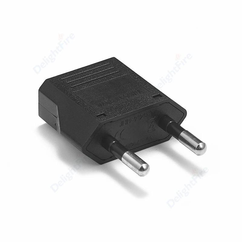 1pcs Power Plug Adapter US To EU Euro Europe Plug Power Plug Converter Travel Adapter China CN To EU Adapter Electrical Socket