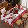 Christmas Tablecloth Holiday Wedding Party Table Cover Festive Craft Decor