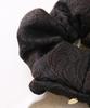 VINGTAINE Embroidered Botanical Scrunchie Hair Tie for Stylish and Cute for Adults Fall/Winter, (HS-196-BR)