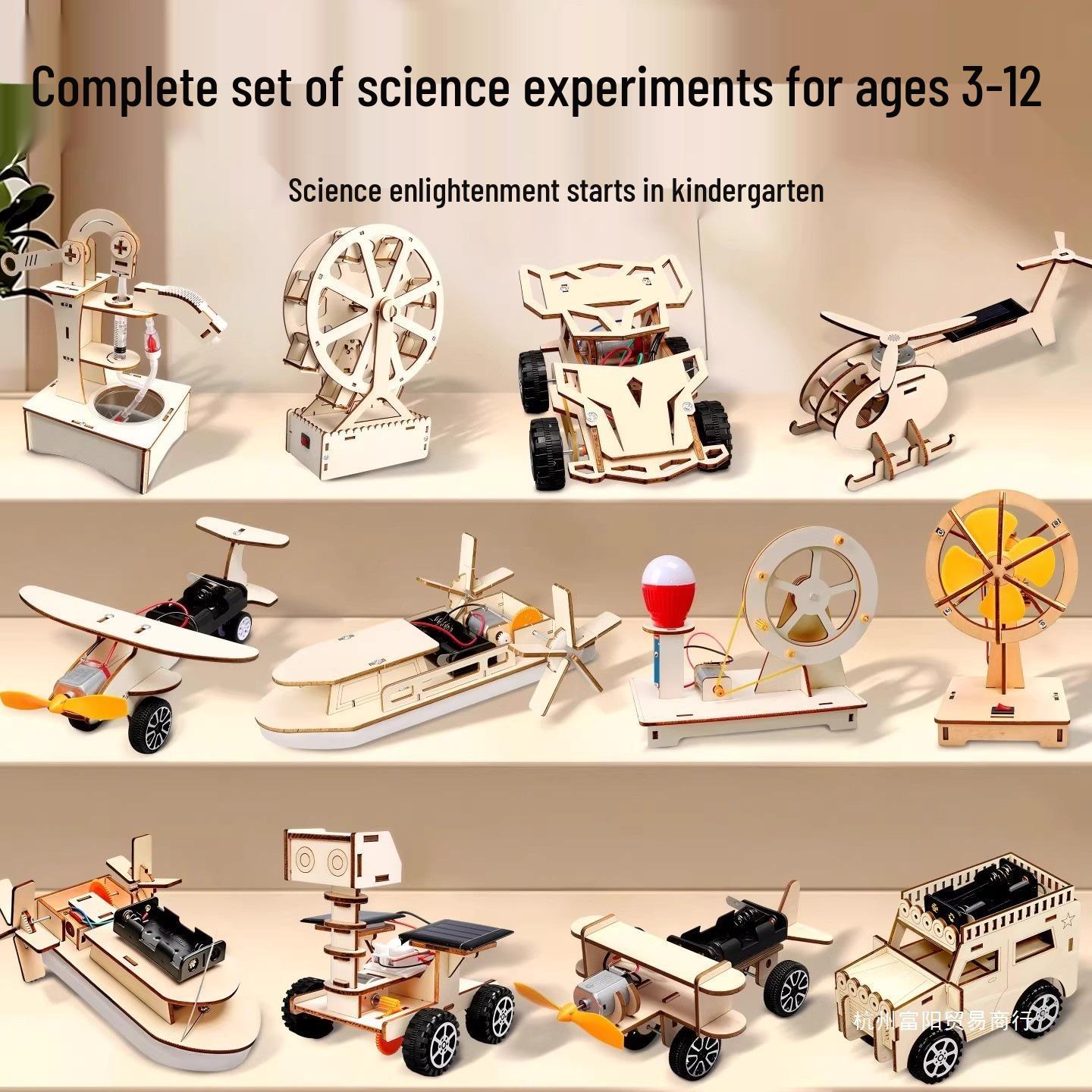 Children s Science Experiment Kit: Circuit Model for Crafting & Invention B [3-piece set] DIY Physics Experiment