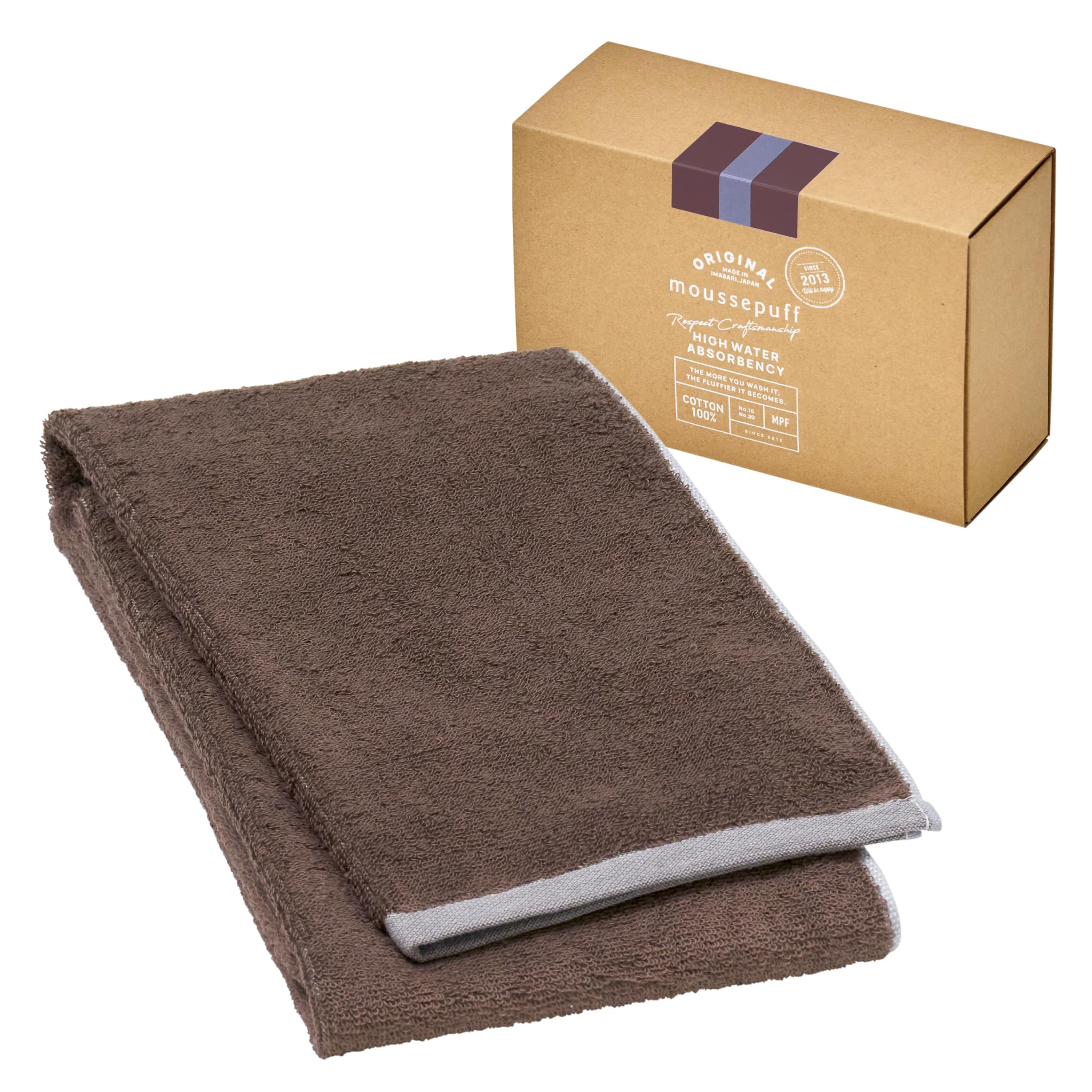 

Умное банное полотенце Nishikawa Imabari, мини-банное полотенце 34X120 см, хлопок, муссовый пух, становится пушистым после каждой стирки, уникальный пухлый хлопок для сильного впитывания воды