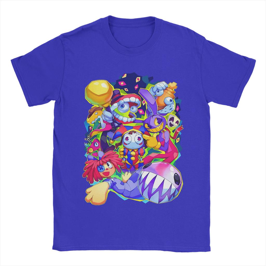 The Amazing Digital Circus T Shirts Women Cartoon Graphic Tees Vintage Tshirt Print Summer Top Women T Shirt Casual Clothing