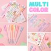 Candy Color Glue Pen Handbook Dispensing Pen Quick-drying Dot Gule Stick Diy High Viscosity Glue School Office Supplies