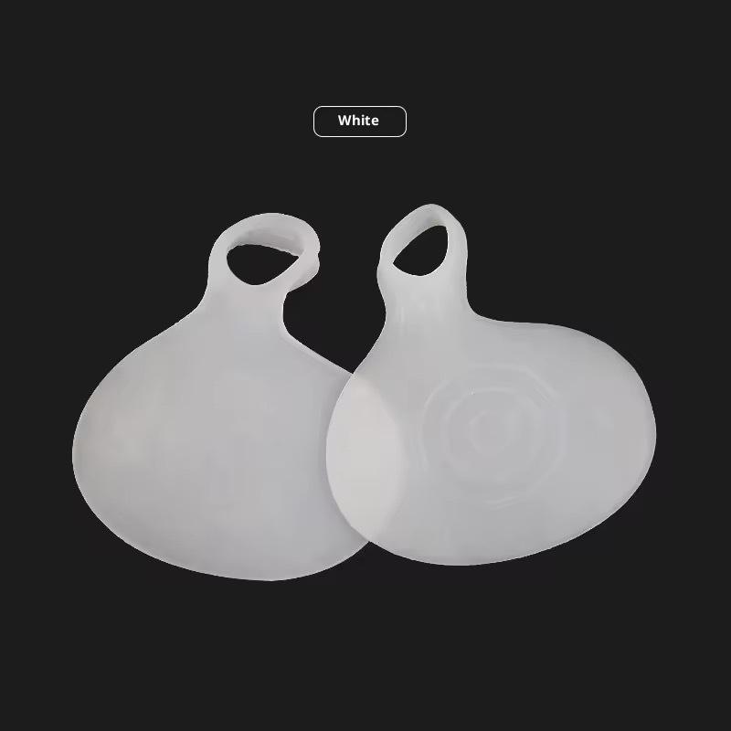 

Silicone Forefoot Pads for Women Insoles Pain Relief Anti-Slip Soft High Heel Shoe Pads Foot Care Products Shoe Insert белый