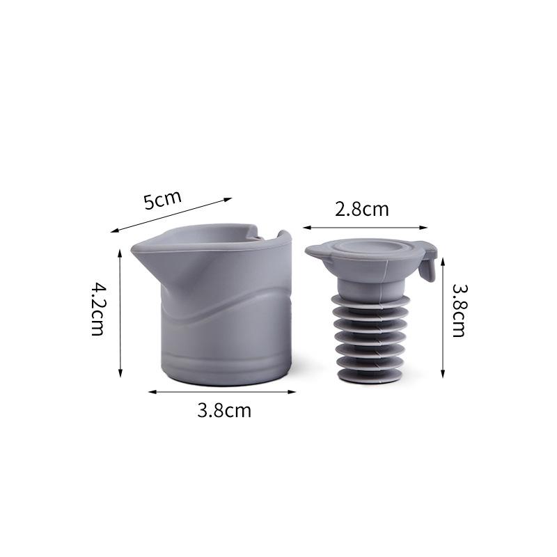 Heiß verkaufender weicher Silikon Rotwein-Verschluss Champagner-Verschluss Zuhause kreative Konservierung auslaufsicherer Verschluss Wein