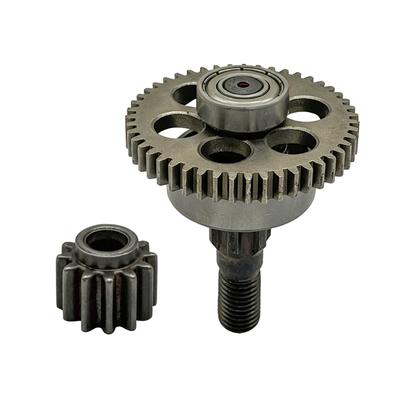 47Teeth/ 12Teeth Lithiums Lawn Mower Gears Aluminum Cast Iron Compatibility for 8in/10in/12Inch Cordless Trimmer Replacement Part