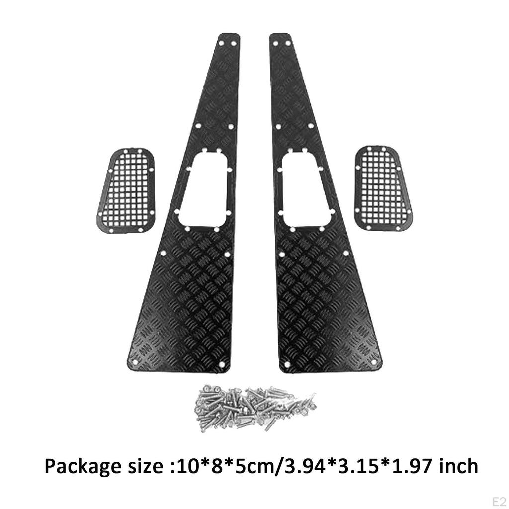 1:10 RC Crawler Engine Cover Trim with Non- And Mounting Hardware