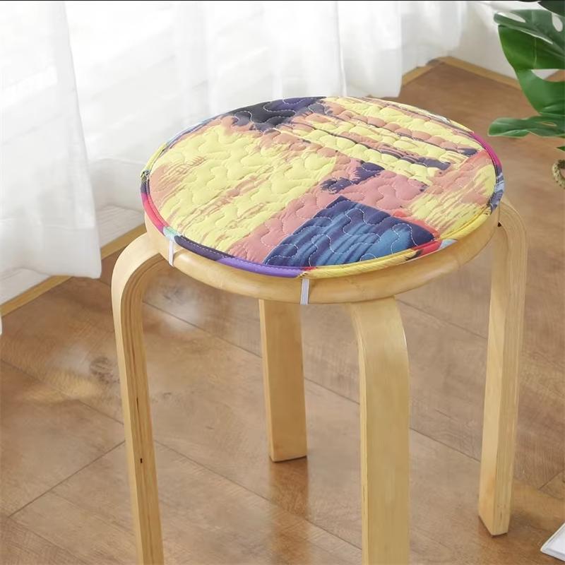 Thick Soft Stool Seat Cushion Household Round Chair Cushion Anti Slip Office Student Stool Seat Pad Universal 30CM Chair Cushion