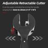 Ratcheting Tubing Cutter 1 4   7 8   Tubing Cutter for Cutting PVC Copper Pipes, Iron Pipes, Galvanized Pipes Plastic