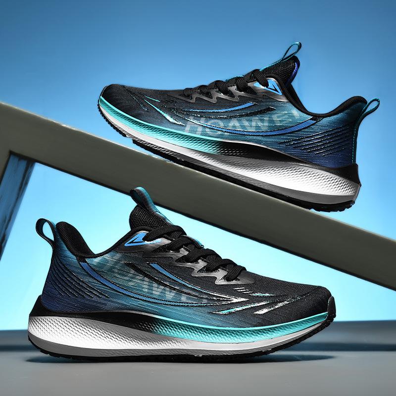 Soft sole light running shoes Summer breathable classic mesh shoes Teenagers light running shoes wear resistant shoes