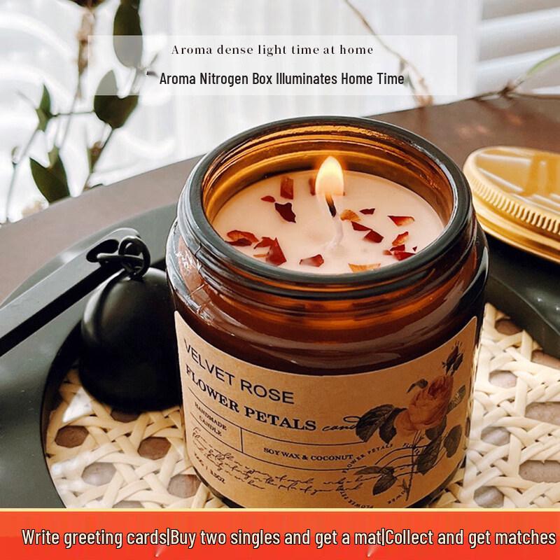 Dried Flower Aromatherapy Sleep Candle