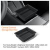 For Tesla Model 3/3 Highland Model Y/Y Juniper Central Control Armrest Box Storage Box Organizer Tray Cubby Drawer Accessories
