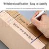 Kraft Paper File Storage Boxes (10-Pack)
