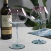 750ml 2 parçalı set büyük kapasiteli gradyan kırmızı şarap kadehi, Burgundy Bordeaux kırmızı şarap kadehi, kristal cam şarap kapları