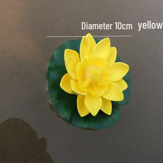 Artificial Water Lily Lotus Leaf Decor for Pools and Buddhist Offerings