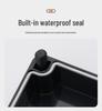Transparent Waterproof ABS Plastic Junction Box for Indoor/Outdoor Power Supply & Monitor