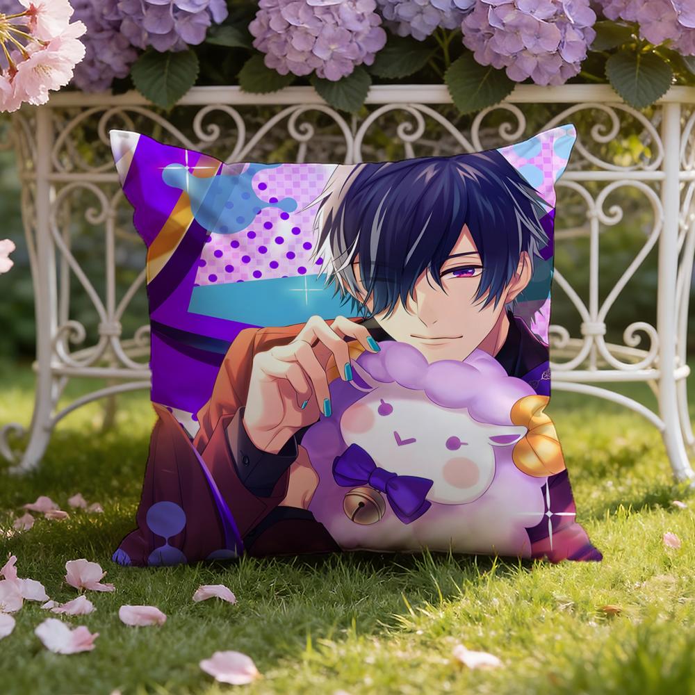 Anime Hra O-obey me Povlak na polštář Domov & Auto Dvouscénový povlak na polštář: Oboustranné pro prémiové pohodlí