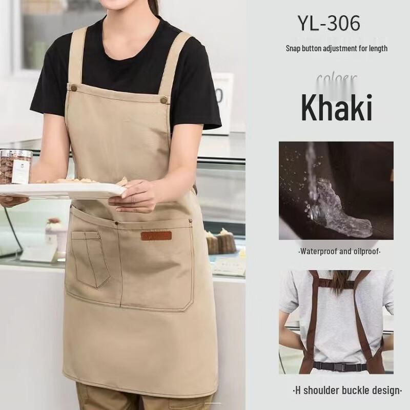 Waterproof Oil-Proof Canvas Apron