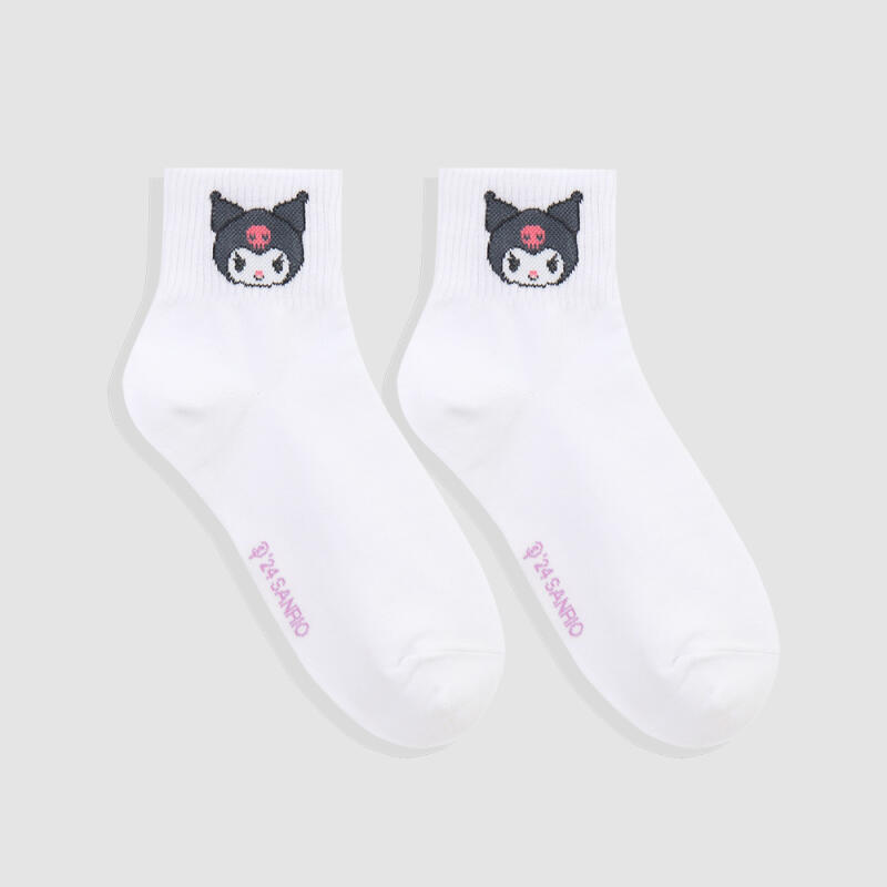Kuromi Adult Short Socks (1 pair)