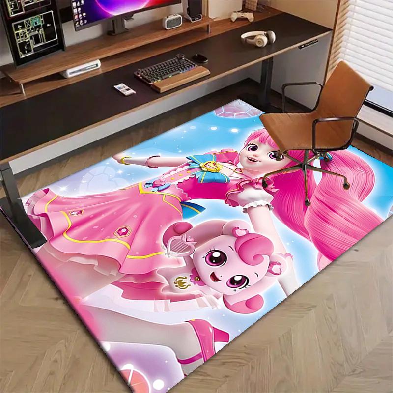 1pc Catch Teenieping Magic Sweethear (2) Design Printed Area Rug Carpet for Bedroom Living Room Home Decor Rugs Mat Non Slip Mat Rug for Bedside