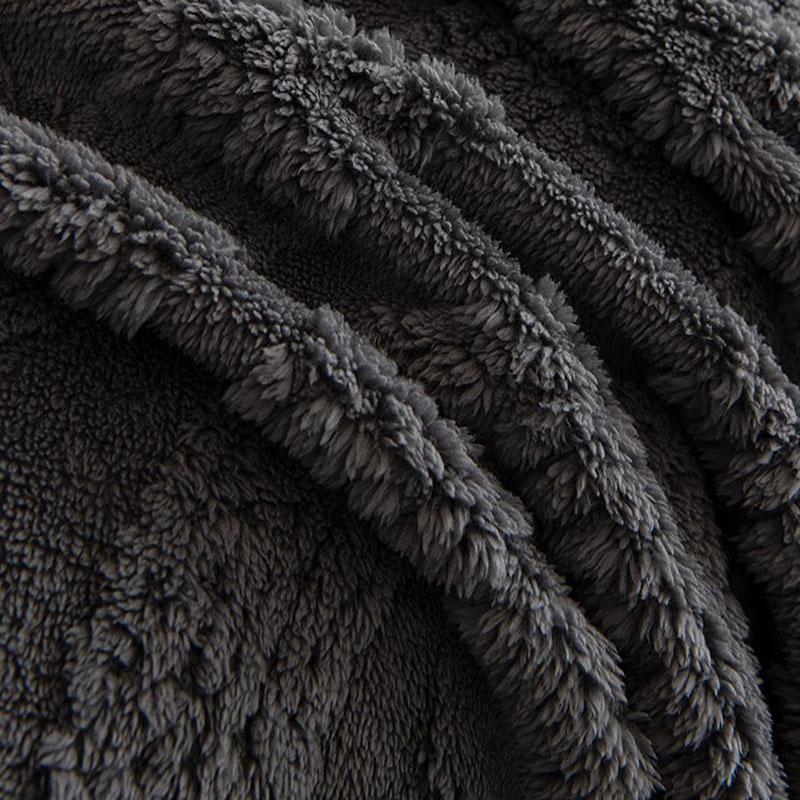 New Autumn And Winter Plush Sofa Cover Thick Solid Color Warm Sofa Cushion For Living Room Soft Jacquard Multi-Purpose Blanket