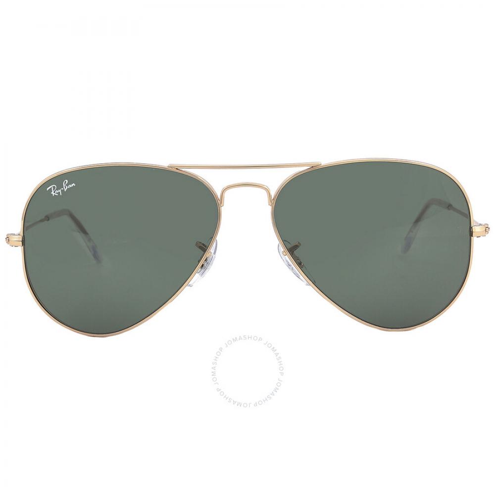 

Ray Ban Aviator Rose Gold Green Pilot Unisex Sunglasses RB3025 920231 58