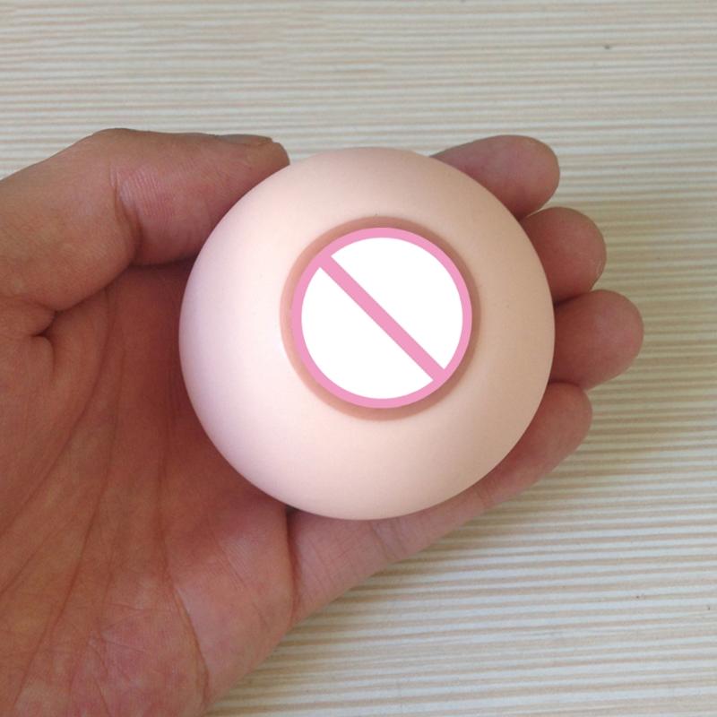 Juguete Divertido Squishy Pecho Alivia el Estrés Juguete Adultos Ansiedad Atención Práctico Antiestrés Bol de Bromas Gadgets para Apretar Juguetes