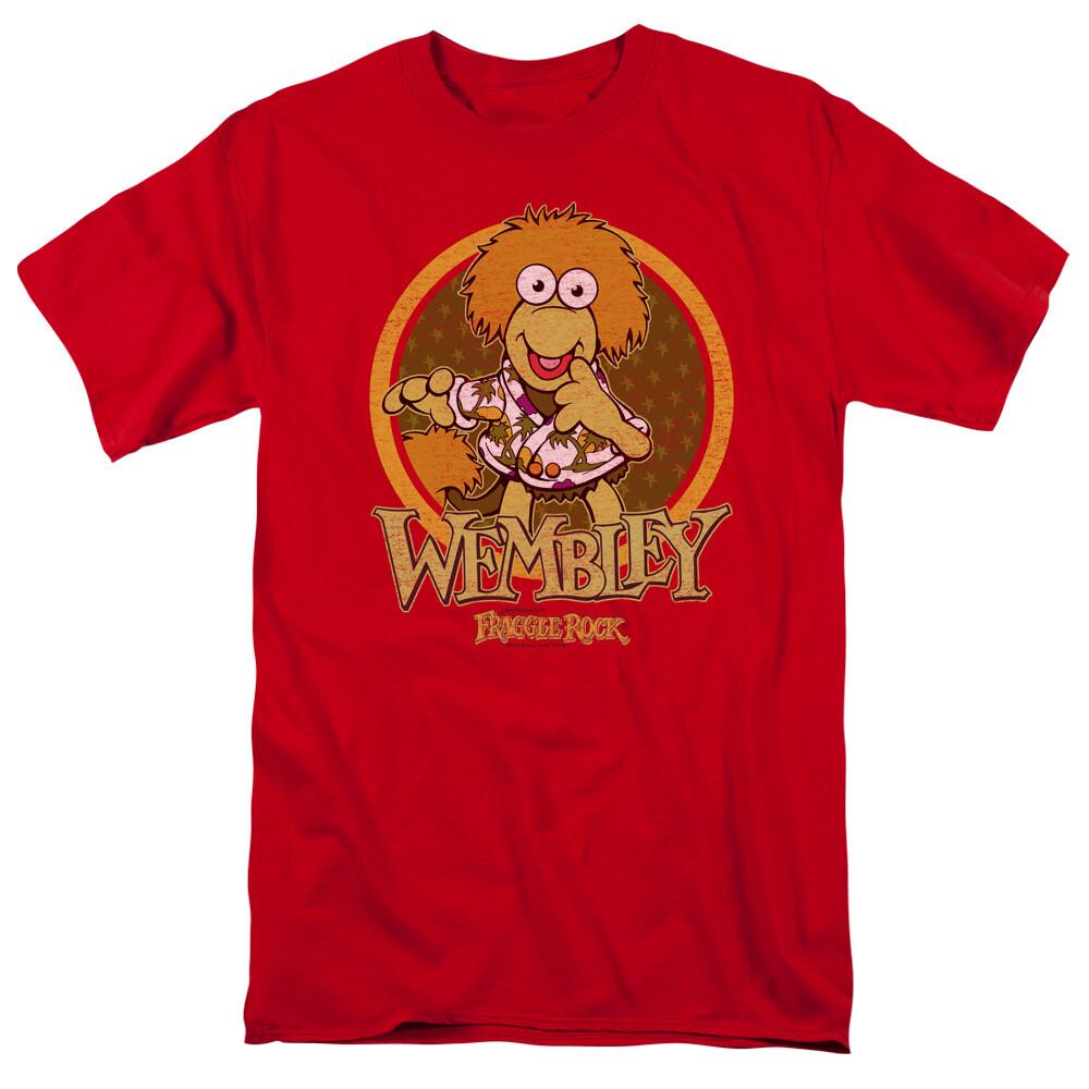 Fraggle Rock Wembley Circle Jim Henson Licensed Adult T-shirt S