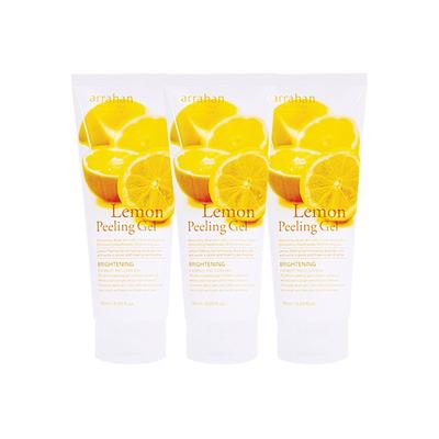 Arhat Zitrone Weißes Peeling-Gel 180ml * 3