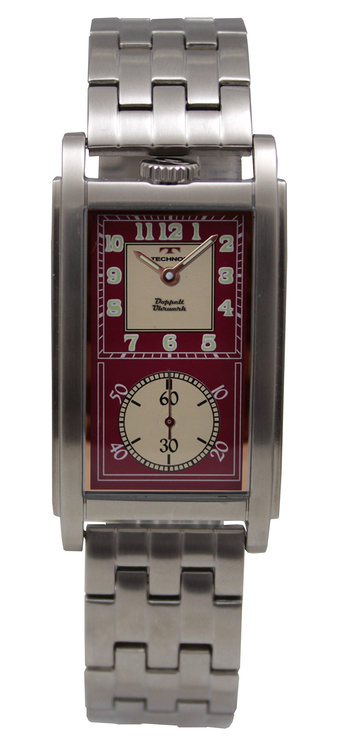 

[Technos] Часы Small Seconds T4374SR мужские серебристые