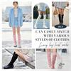Thick Woolen Knit Leg Warmers for Autumn and Winter