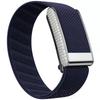 Sparkly Diamond Metal Frame Nylon Elastic Band for Whoop 5.0 Comfortable Replacement Strap for Whoop 5.0 Smart Fitness Tracker
