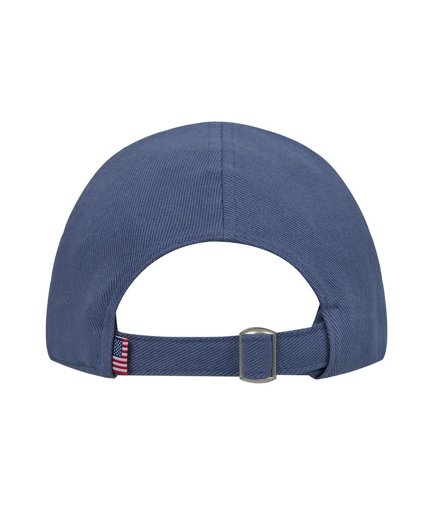Sebseu Small Logo Twill Brown Ball Cap - Blue