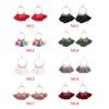 Fashion Women Bohemian Dangle Long Tassel Thread Drop Ear Earrings Stud Jewelry